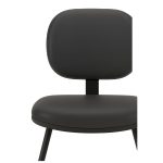 Cadeira Executiva LISA Base em “S” – Corino Preto – 31013 Kairós Office Cadeiras Fixas 16