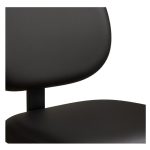 Cadeira Executiva LISA Base em “S” CROMADA – Corino Preto – 31015 Kairós Office Cadeiras Fixas 13