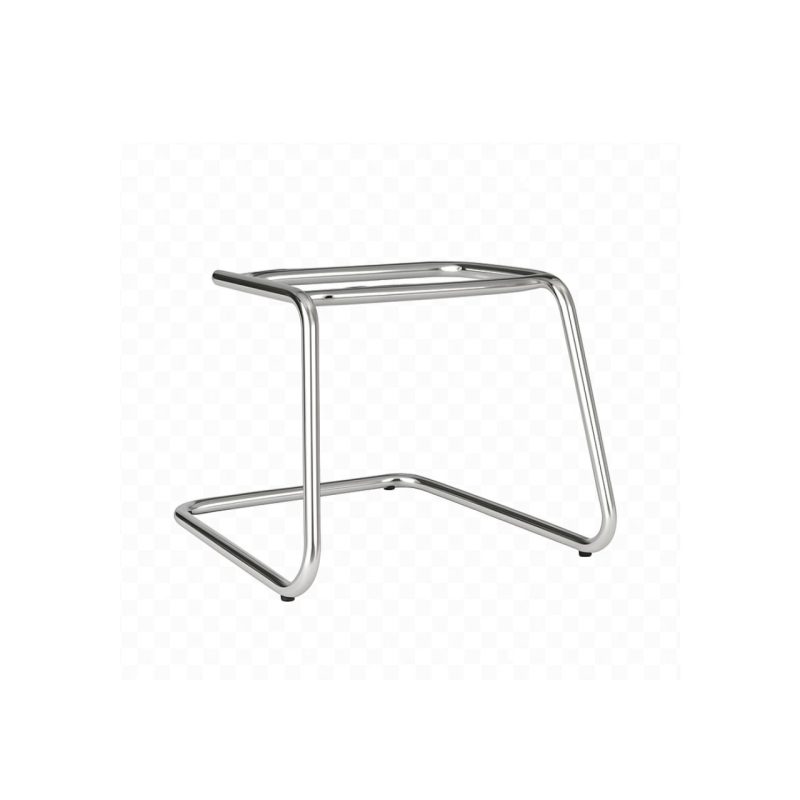 Cadeira Executiva LISA Base em “S” CROMADA – Corino Preto – 31015 Kairós Office Cadeiras Fixas 7