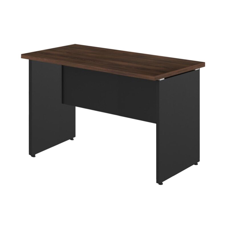 Mesa Escritório PÉ PAINEL – 1,35×0,60m – C/ Gavetas – MARSALA/PRETO – 25421 KAIRÓS OFFICE Linha 30 mm 3