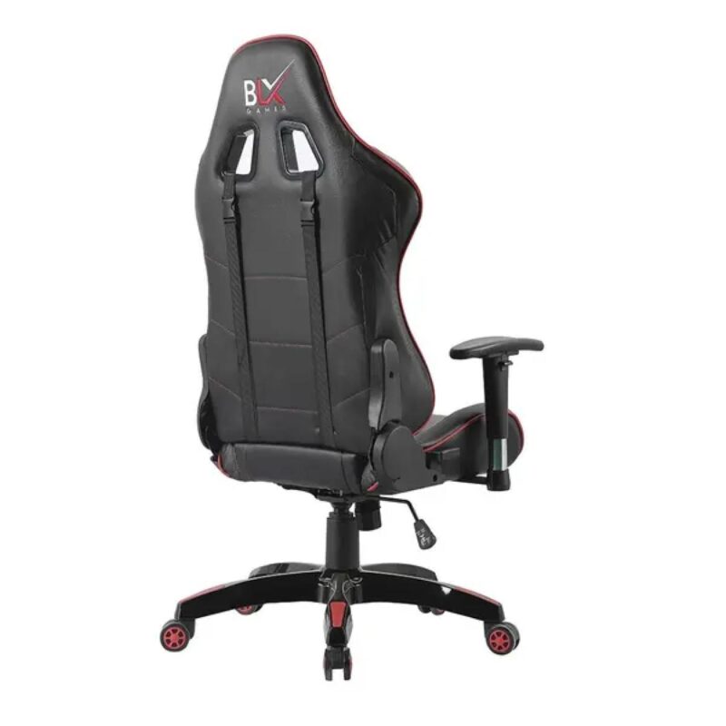 Cadeira Gamer Giratória BLX GAMER 6009G – Vermelho/Preto – 30031 KAIRÓS OFFICE Gamer 4