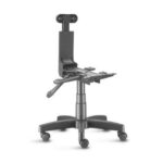 Cadeira Presidente PLUS BACK SYSTEM Baixa Costurada c/ Braços Reguláveis – Corino Preto 32974 KAIRÓS OFFICE Presidente 12