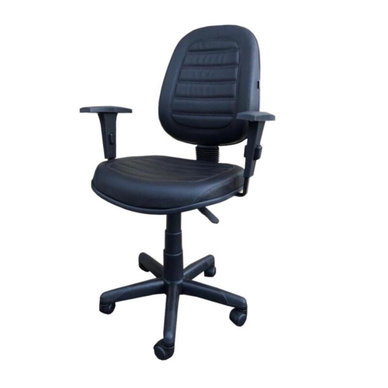 Cadeira Diretorzinha Costurada Giratória c/ Braços Reguláveis 32988 KAIRÓS OFFICE Diretorzinha 4