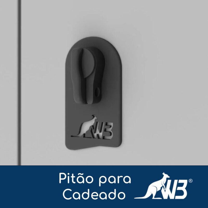 Roupeiro LOCKER de Aço c/ 08 PORTAS GRANDES – 1,90×1,28×0,40m – CZ/CZ – W3 – 11015 Kairós Office Roupeiro de Aço 3