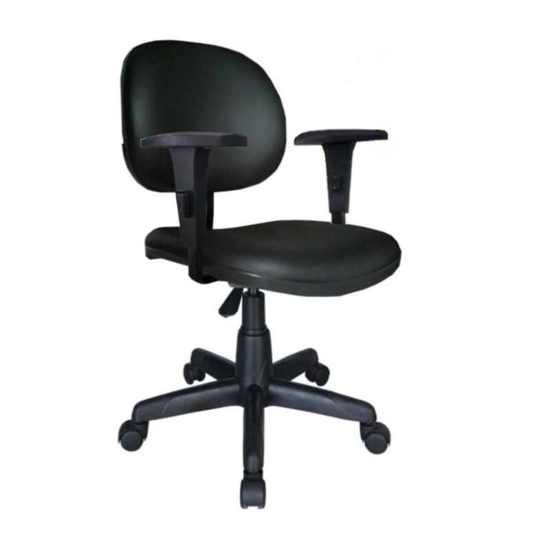 Cadeira Executiva LISA Giratória com Braços Reguláveis Cor Preta – 31003 KAIRÓS OFFICE Executiva 2