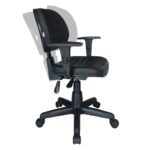 Cadeira Executiva Back System COSTURADA com Braços Reguláveis – Cor Preta – 31008 KAIRÓS OFFICE Executiva 17