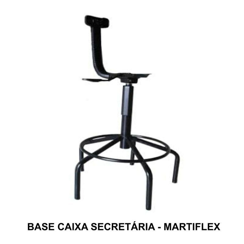 Base modelo CAIXA (ALTA) c/ Ceflex – PMD – 99905 KAIRÓS OFFICE Bases Giratória 2