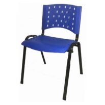 Cadeira Plástica 04 Pés – AZUL – (Polipropileno) – 31205 KAIRÓS OFFICE Plástica