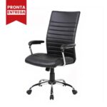 Cadeira de Escritório Diretor Luna – Cor Preto – 34000 KAIRÓS OFFICE Diretor 9