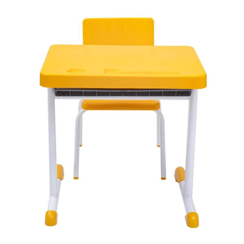 Kit Escolar Individual – (Mesa e Cadeira) – INFANTIL 03 a 06 Anos COR AMARELO – 41087 KAIRÓS OFFICE Infantil 5