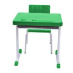 Kit Escolar Individual VERDE Mesa e Cadeira INFANTIL 03 a 06 Anos COR VERDE – 41088 KAIRÓS OFFICE Infantil 9