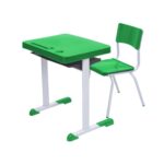 Kit Escolar Individual VERDE Mesa e Cadeira INFANTIL 03 a 06 Anos COR VERDE – 41088 KAIRÓS OFFICE Infantil 7