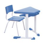 Conjunto Escolar Hexagonal BABY Mesas e Cadeiras – 06 A 09 anos – JUVENIL – 41005 KAIRÓS OFFICE Conjunto Escolar 8