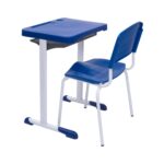 Kit Escolar Individual AZUL – (Mesa e Cadeira) – ADULTO – – COR AZUL – 40081 KAIRÓS OFFICE Adulto 10