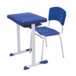 Kit Escolar Individual AZUL – (Mesa e Cadeira) – ADULTO – – COR AZUL – 40081 KAIRÓS OFFICE Adulto 7