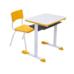 Kit Escolar Individual AMARELO – (Mesa e Cadeira) – INFANTIL – MDF – COR AMARELO – 40088 KAIRÓS OFFICE Infantil 6