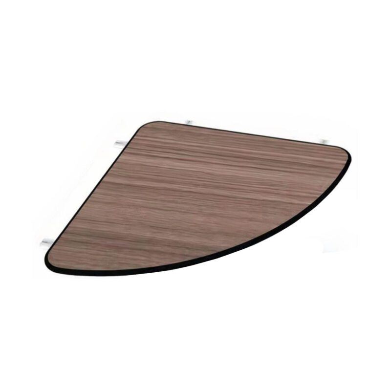 Conexão para mesa MDF – Cor Walnut 44101 Kairós Office Linha 15 mm 2