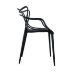 Cadeira Interlocutor OSLO para Escritório ou Jantar – Polipropileno – Cor Preto – 48005 Kairós Office Cadeiras Fixas 8