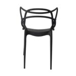 Cadeira Interlocutor OSLO para Escritório ou Jantar – Polipropileno – Cor Preto – 48005 Kairós Office Cadeiras Fixas 11
