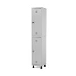 Armário Roupeiro de Aço com 02 PORTAS GRANDES – 1,93×0,34×0,40m – CZ/CZ – PANDIN – 10001 Kairós Office Roupeiro de Aço 13