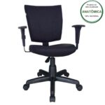 Cadeira B-ONE Giratória com Braços Reguláveis – Cor Preta 31009 KAIRÓS OFFICE Executiva 7