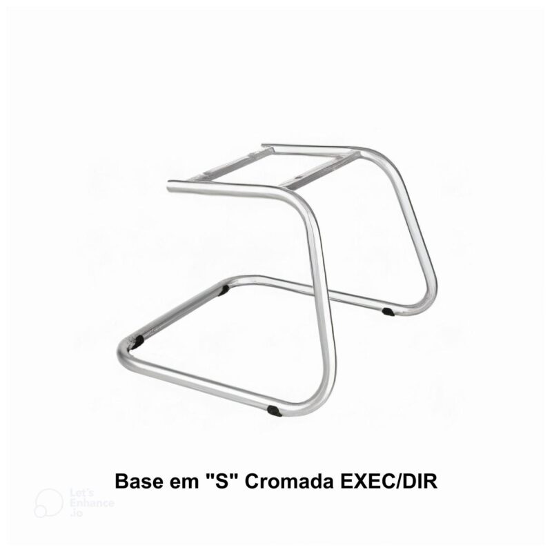 Base em “S” Cromada EXEC/DIR – PMD – 42130 Kairós Office Bases Fixas 2