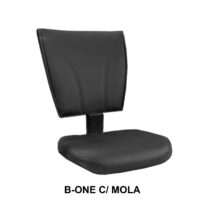 A/E B-ONE com MOLA – Corino Preto – Martiflex KAIRÓS OFFICE B-One