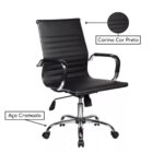 Cadeira DIRETOR Charles Eames Esteirinha – PRETO – PMD – 32887 KAIRÓS OFFICE Diretor 7