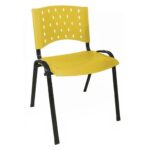 Cadeira Plástica 04 Pés – AMARELO – (Polipropileno) – 31204 KAIRÓS OFFICE Plástica 9