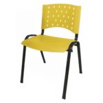 Cadeira Plástica 04 Pés – AMARELO – (Polipropileno) – 31204 KAIRÓS OFFICE Plástica 6