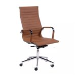 Cadeira Charles Eames Esteirinha – CARAMELO – 32885 KAIRÓS OFFICE Presidente 6