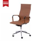 Cadeira Charles Eames Esteirinha – CARAMELO – 32885 KAIRÓS OFFICE Presidente 9