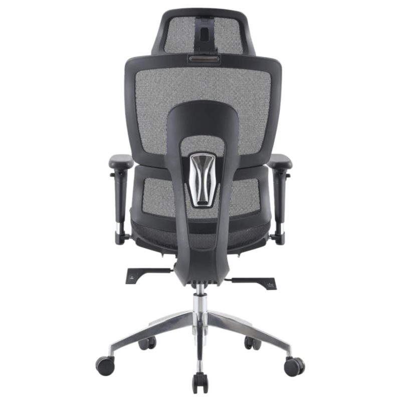 Cadeira de Escritório Presidente Tela ÉVORA – Cor Preto – 30065 Kairós Office Cadeira de Tela 7