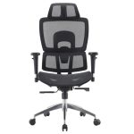 Cadeira de Escritório Presidente Tela ÉVORA – Cor Preto – 30065 Kairós Office Cadeira de Tela 11