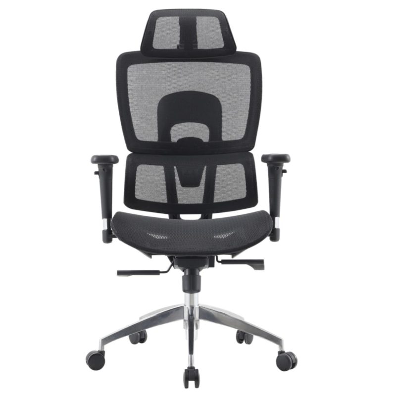 Cadeira de Escritório Presidente Tela ÉVORA – Cor Preto – 30065 Kairós Office Cadeira de Tela 4