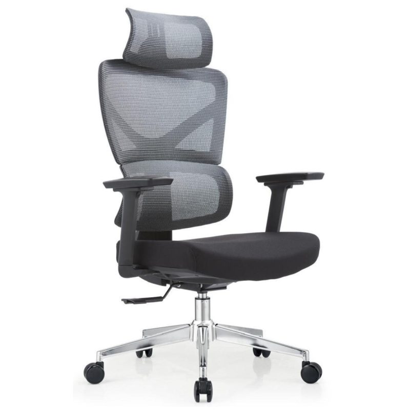 Cadeira de Escritório Presidente Tela TITAN – Cor Preto – 30067 Kairós Office Cadeira de Tela 2