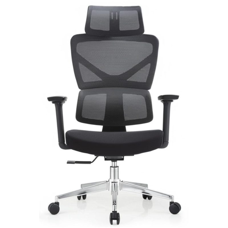 Cadeira de Escritório Presidente Tela TITAN – Cor Preto – 30067 Kairós Office Cadeira de Tela 6