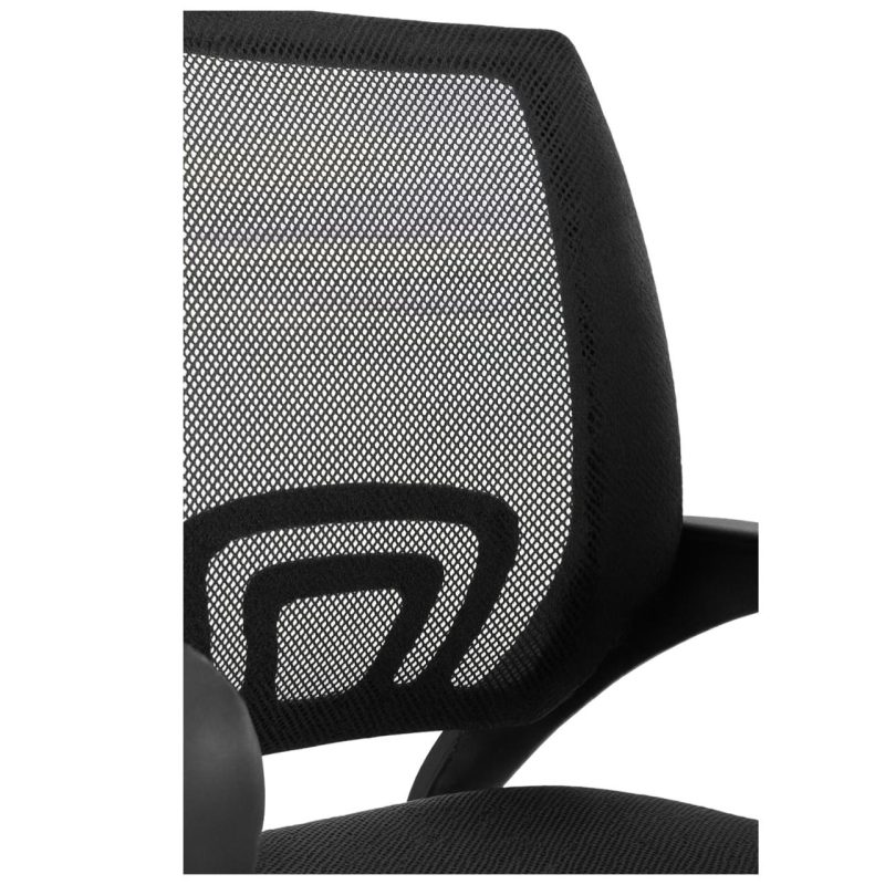Cadeira de Escritório Tela TURYA c/ braço – Cor Preto – 34044 Kairós Office Cadeira de Tela 7