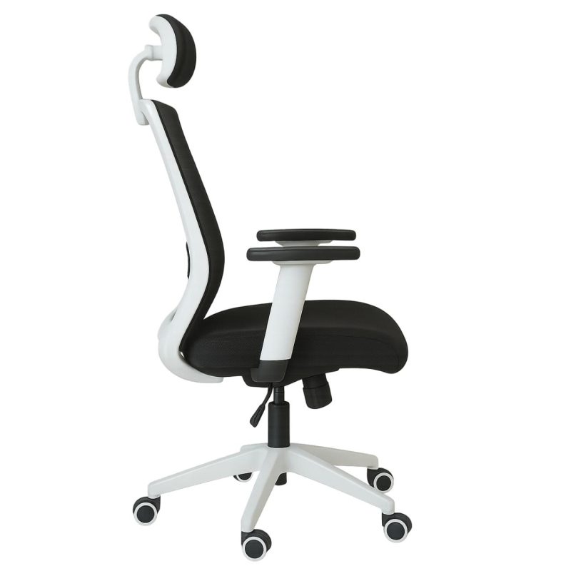 Cadeira de Escritório Tela WAY BRANCA – Cor BRANCA / PTO – 20080 Kairós Office Cadeira de Tela 3