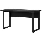 Mesa Escritório PÉ QUADRO – 1,70×0,70m – S/ Gavetas – PRETO / PRETO – 26003 Kairós Office Linha 40mm Preto / Preto 11