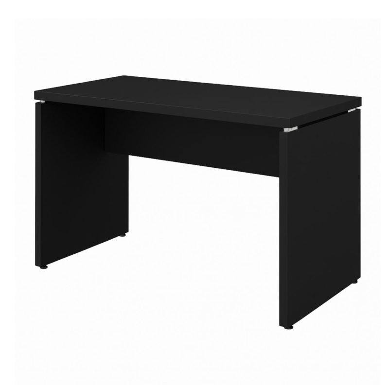 Mesa Escritório 1,50×0,60m – S/ Gavetas – PRETO/PRETO – 26006 Kairós Office Linha 40mm Preto / Preto 5