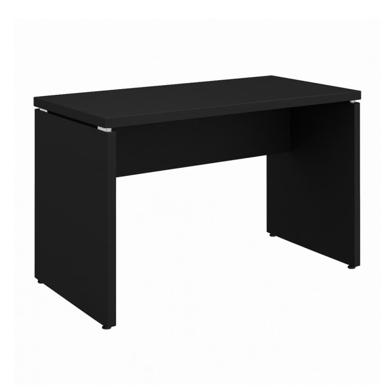 Mesa Escritório 1,50×0,60m – S/ Gavetas – PRETO/PRETO – 26006 Kairós Office Linha 40mm Preto / Preto 2