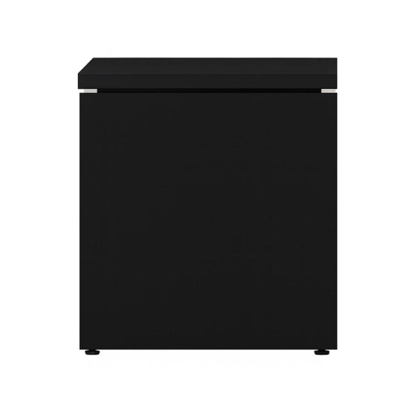 Mesa Escritório 1,70×0,70m – S/ Gavetas – PRETO/PRETO – 26007 Kairós Office Linha 40mm Preto / Preto 3