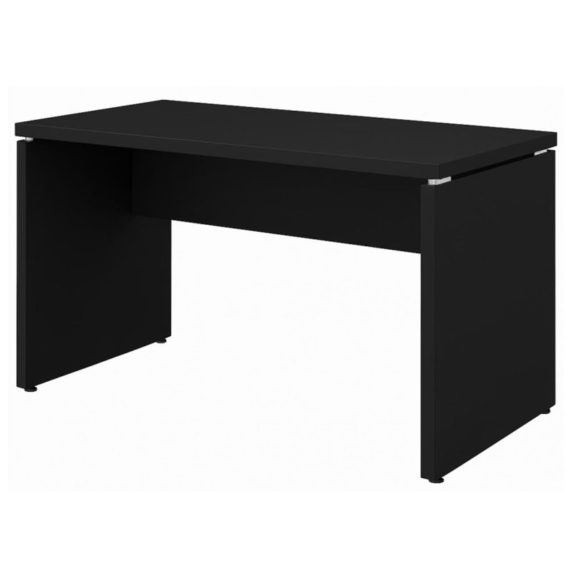 Mesa Escritório 1,70×0,70m – S/ Gavetas – PRETO/PRETO – 26007 Kairós Office Linha 40mm Preto / Preto 5