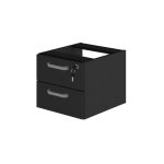 Gaveteiro suspenso – PRETO/PRETO – 26008 Kairós Office Linha 40mm Preto / Preto 7
