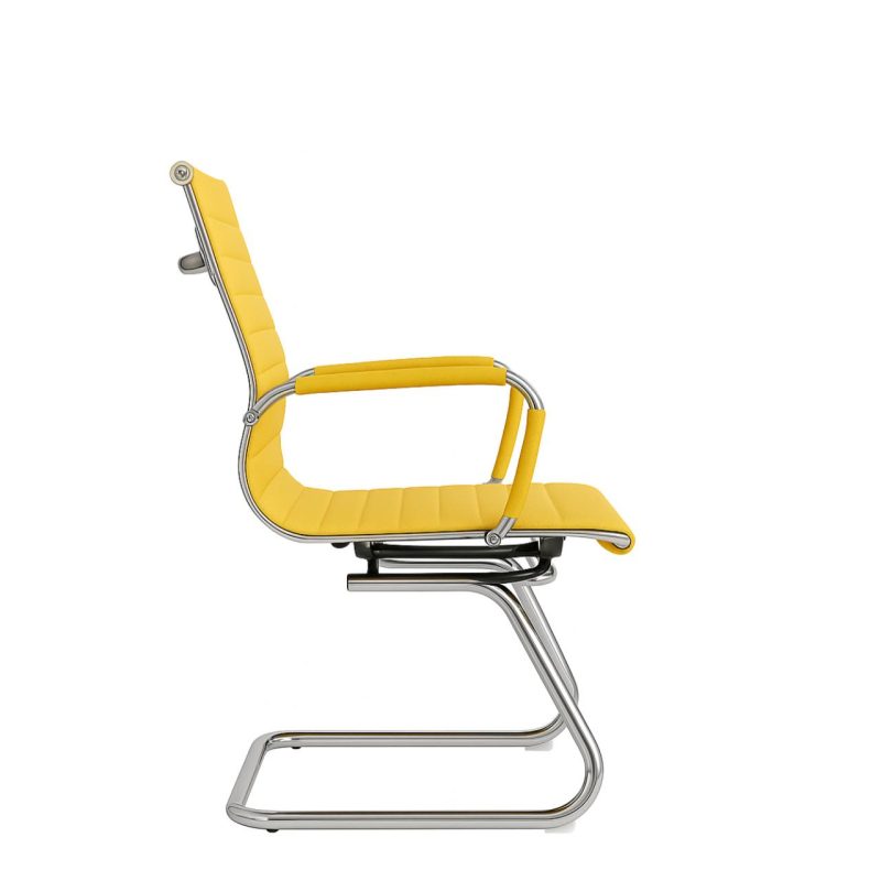 Cadeira INTERLOCUTOR Charles Eames Esteirinha – COR PASTEL – 32724 Kairós Office Cadeira Fixa Estofada 3